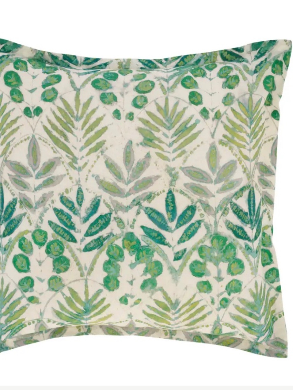 Annie Selke Botanical euro sham PC2815